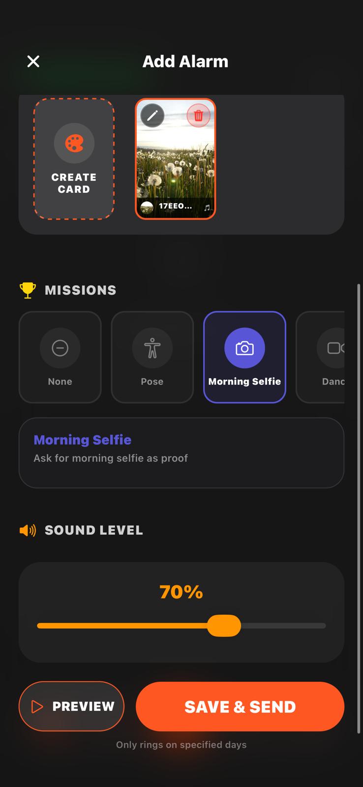 Mission Selection
